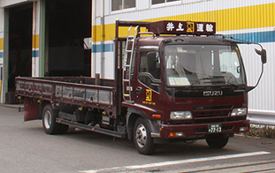 車の配置　トラック