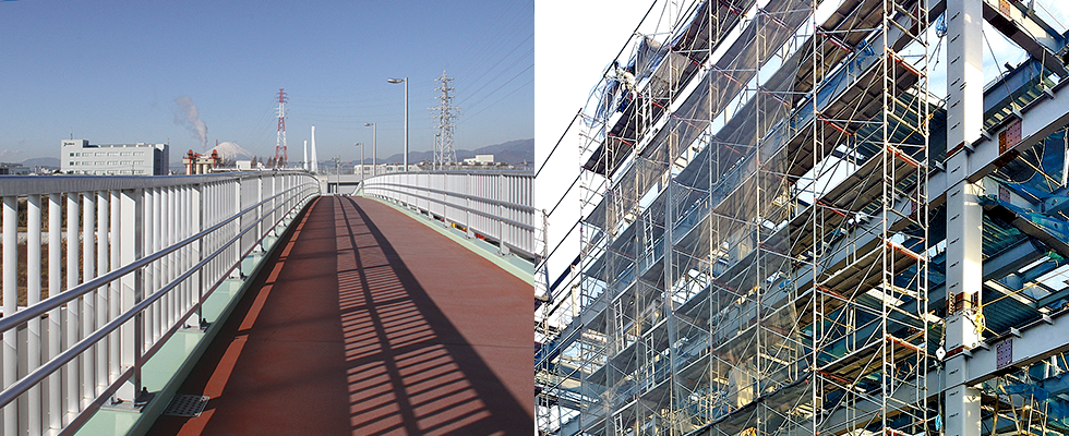 道路製品・鉄骨工事・土木製品販売＆施工　多様化するニーズに即した製品の提案・調達・工事・完成まで担う